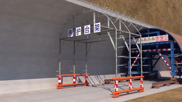 英山县隧道施工动画制作公司 - 隧道施工工艺和施工方法 - 隧道施工汇报动画视频 - bim 工程施工动画
